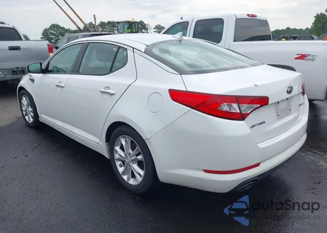 2012 Kia Optima Ex Turbo из США, поврежденный, VIN 5XXGN4A66CG014692